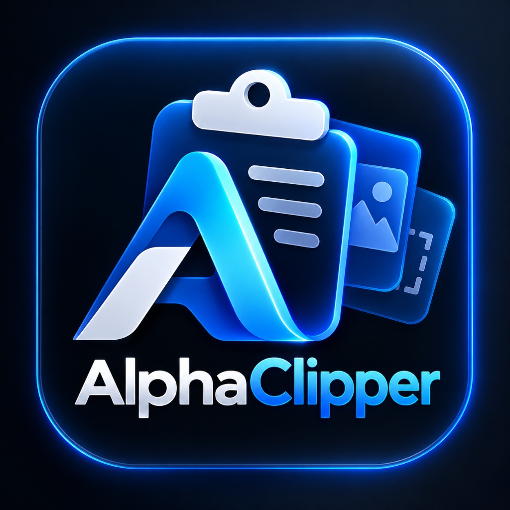 AlphaClipper Logo